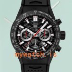 Tag Heuer Carrera 43mm Mens CBG2090.FT6145 Rubber Band: Original vs. Replica