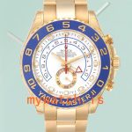 Rolex Yacht-Master Men’s 116688-78218 44mm Automatic Oyster Bracelet: Genuine vs. Replica
